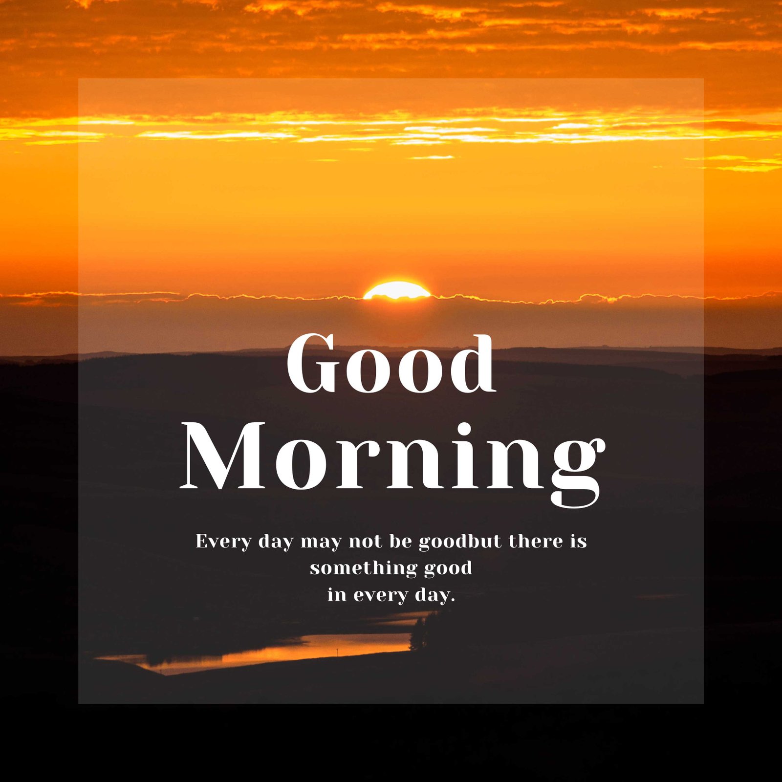 Good Morning